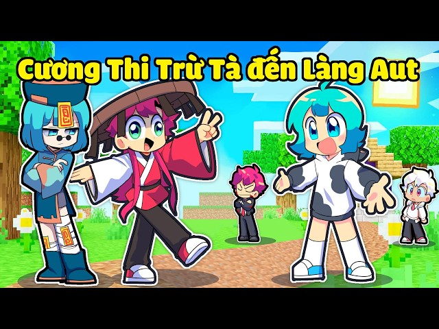 Hiha Trừ Tà và Yummie Cương Thi Đến Làng Hiha Aut Trong Minecraft 😎😍