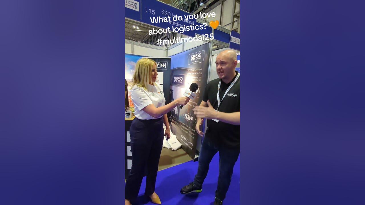 What do you love about logistics? 🧡 #multimodal25 #logistics #freight