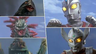 ウルトラマンエースがタロウと共に改造ヤプール軍団と戦うようです