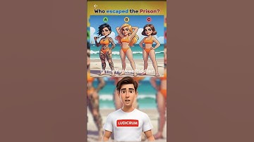 Who Just Escape from Prison? 🧠 Watch Closely! #riddlejourney #brainteasers #logicgames #shorts