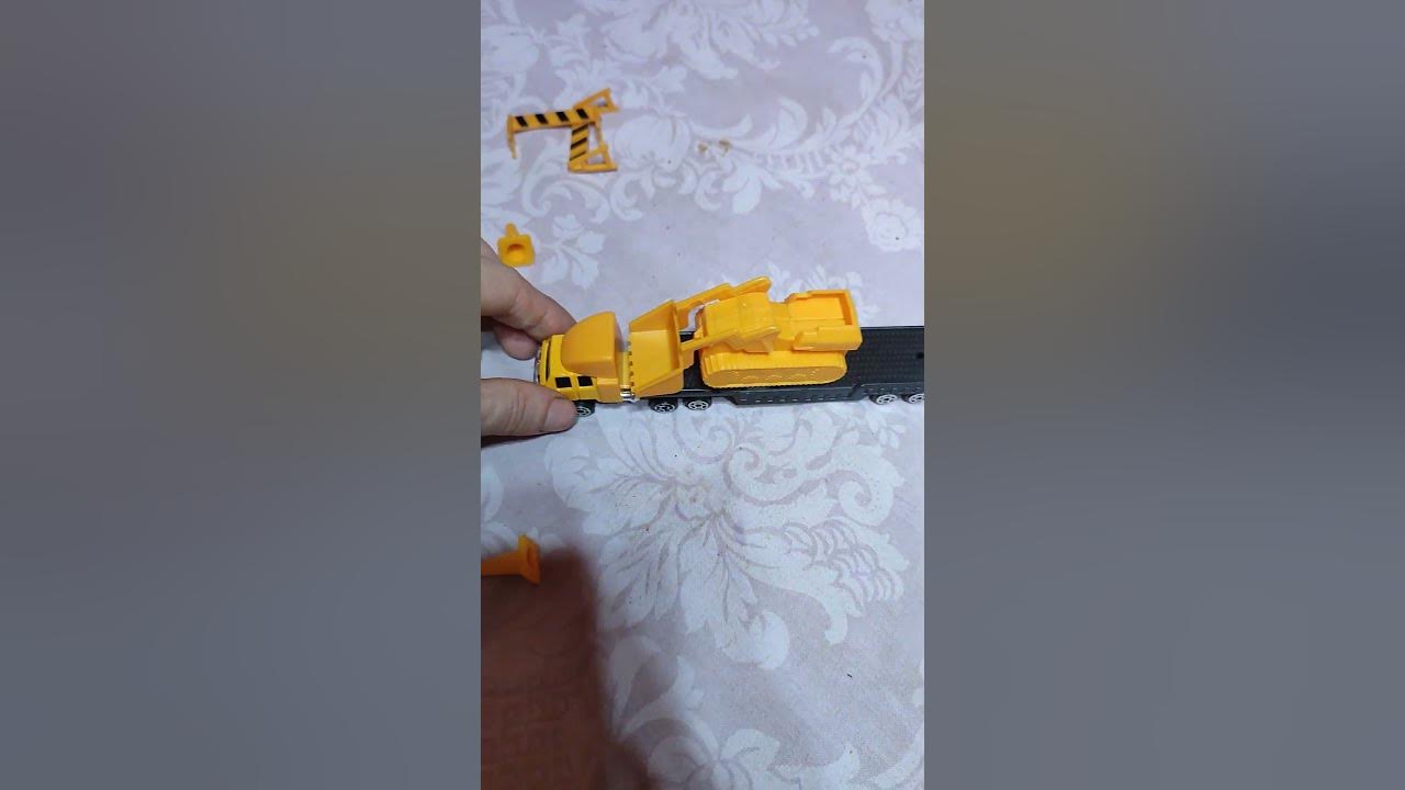 модельки машин, строительная техника. мультик. model cars, construction ...
