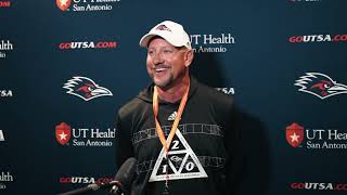 UTSA Head Coach Jeff Traylor Post Spring Practice Interview 4.4.24