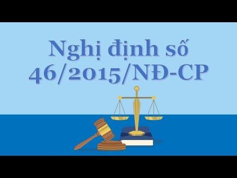 Video PHẦN 2: Tập huấn Nghị định 46/2015 và Thông tư 16 của... - youtube