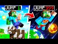 Minecraft but Jumping is Overpowered