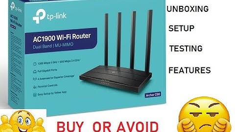 TP-Link Archer C80 AC1900 Gigabit router, DUAL BAND - Unboxing, Setup, Testing & Features