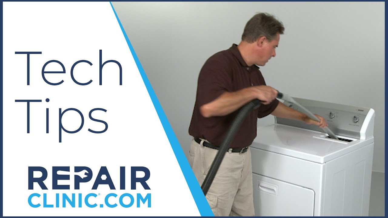 5 Tips For Your Dryer - Tech Tips from Repair Clinic - YouTube