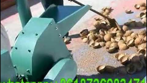video of coconut shell crusher/coconut shell grinding machine