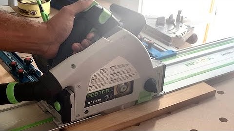 Thin rips with TSO parallel guides & Festool MFT Table