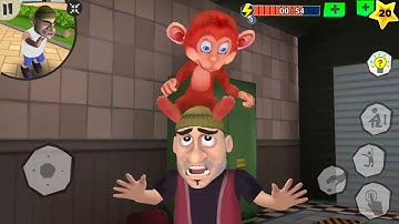 Scary Robber Home Clash - New Update New Chapter New Levels Monkeying Around(Android,iOS)