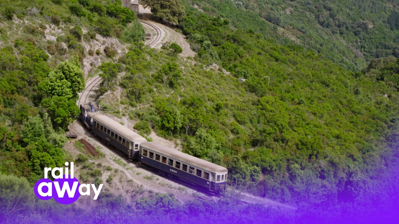 Een spectaculaire treinreis door de heuvels van Sardinië | Rail Away 🚆