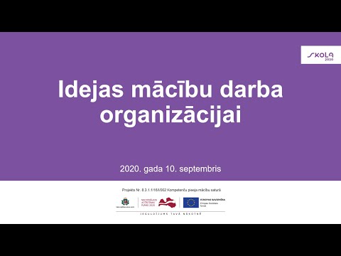 Video: Kādas ir prasības mācību organizācijai?