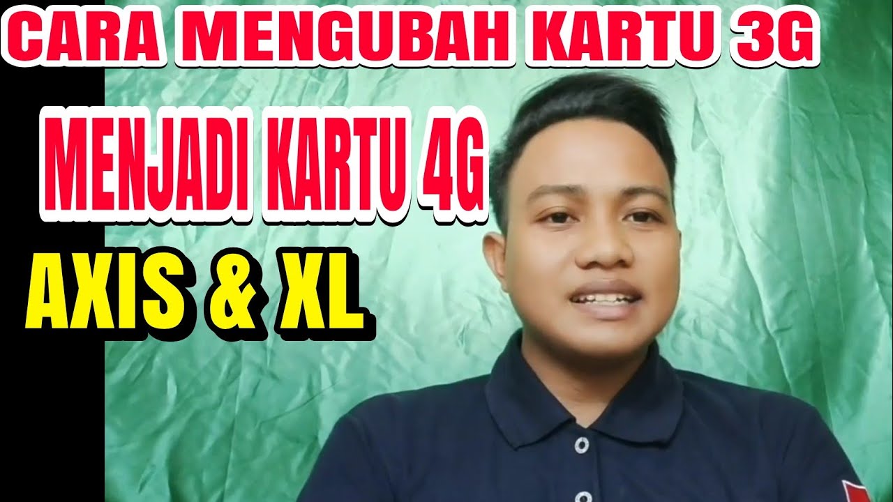 CARA UPGRADE JARINGAN 3G KE 4G K4RTU 4XIS