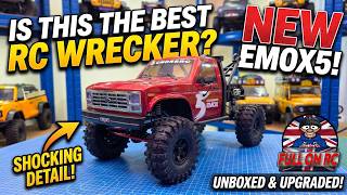 The Ultimate 1/8 Scale RC Tow Truck! Cross RC EMO X5 Unboxing & Upgrades.