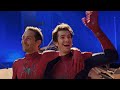 Spiderman no way home full bloopers  gag reel  tobey maguire andrew garfield  tom holland