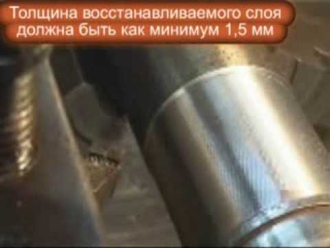 Честер Молекуляр: восстановление деталей машин. - YouTube