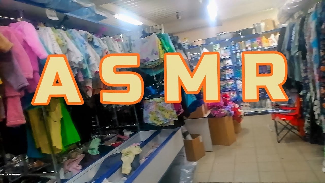 АСМР/ASMR Магазин / Мурашки 100% / близкий шёпот / рассматриваю и раскладываю товар