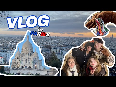 [VLOG] 몽마르뜨 언덕 찾아 삼만리🥾 + 파리 현지 친구들과 크리스마스마켓 탐방🎄 #Paris