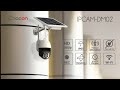 Chacon ipcamdm02  camra wifi rotative dextrieure sans fil avec panneau solaire