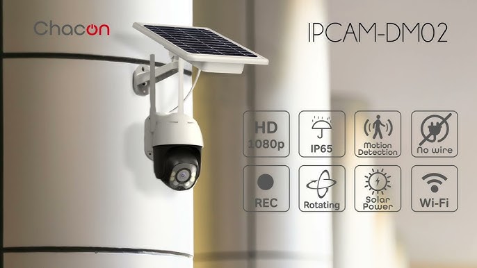 Test caméra solaire Chacon IPCAM-BE03-PS : sécurité et économies d