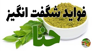 خواص و فواید بی نظیر🍀 حنا برای سلامتی بدن