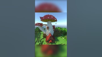 Mushroom Cottage Time Lapse 🍄 | Minecraft Build