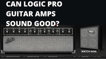 How Good Can Logic Pro Guitar Amps Really Sound?