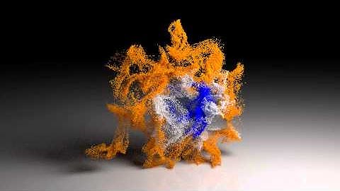 Dissolve Animation - blender logo