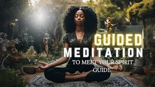 Guided Meditation- Contact Your Spirit Guide - Binaural Waves - Deep Relaxation