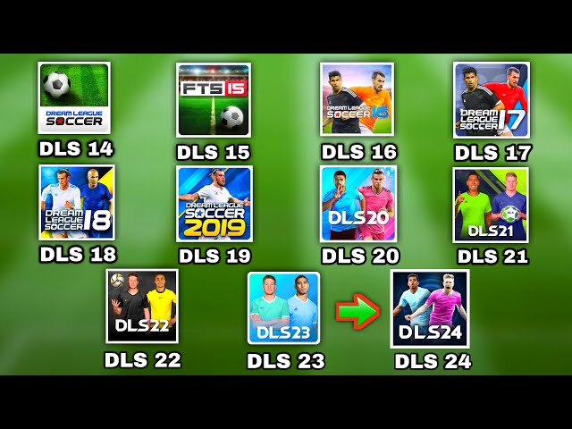 EVOLUTION OF DREAM LEAGUE SOCCER (DLS 14, 15, 16, 17, 18, 19, 20