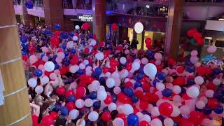 Fourth of July Celebration with Balloon Drop on Quantum of the Seas 2023