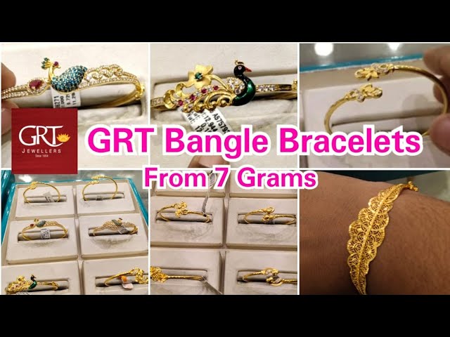 Gold Bangles Designs from GRT Jewellers - South India Jewels | Gold bangles  design, Gold jewellery design necklaces, Gold jewelry fashion