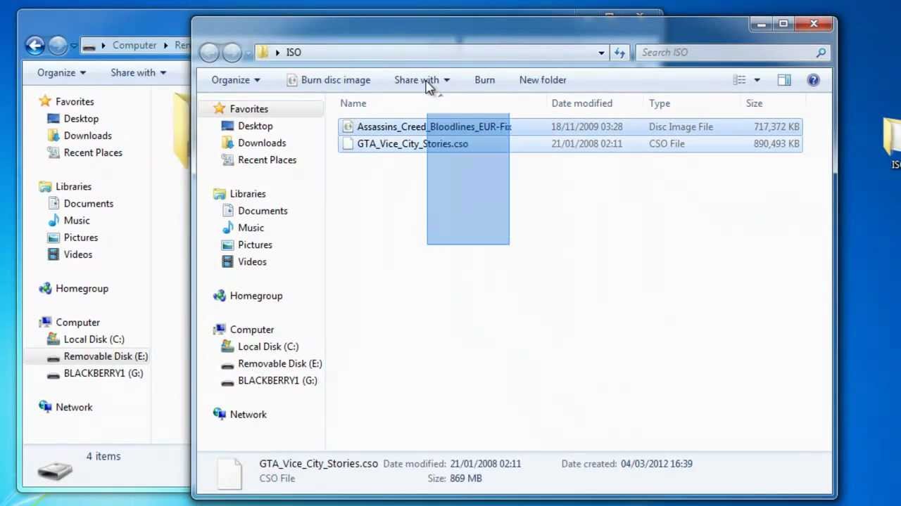 how to use pbp file on psp