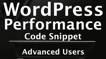 How to Improve WordPress Performance - Minify Code