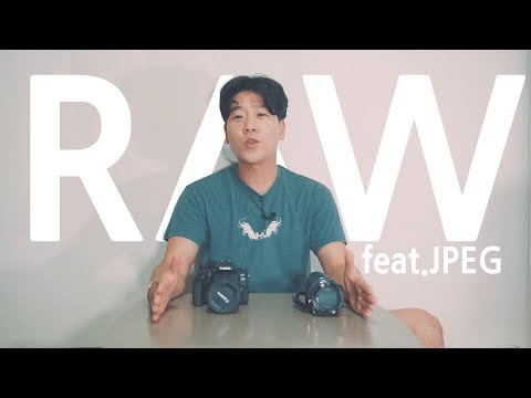 RAW 파일? 날것? 쉽게 생각한다면 이해는 어렵지 않아요!