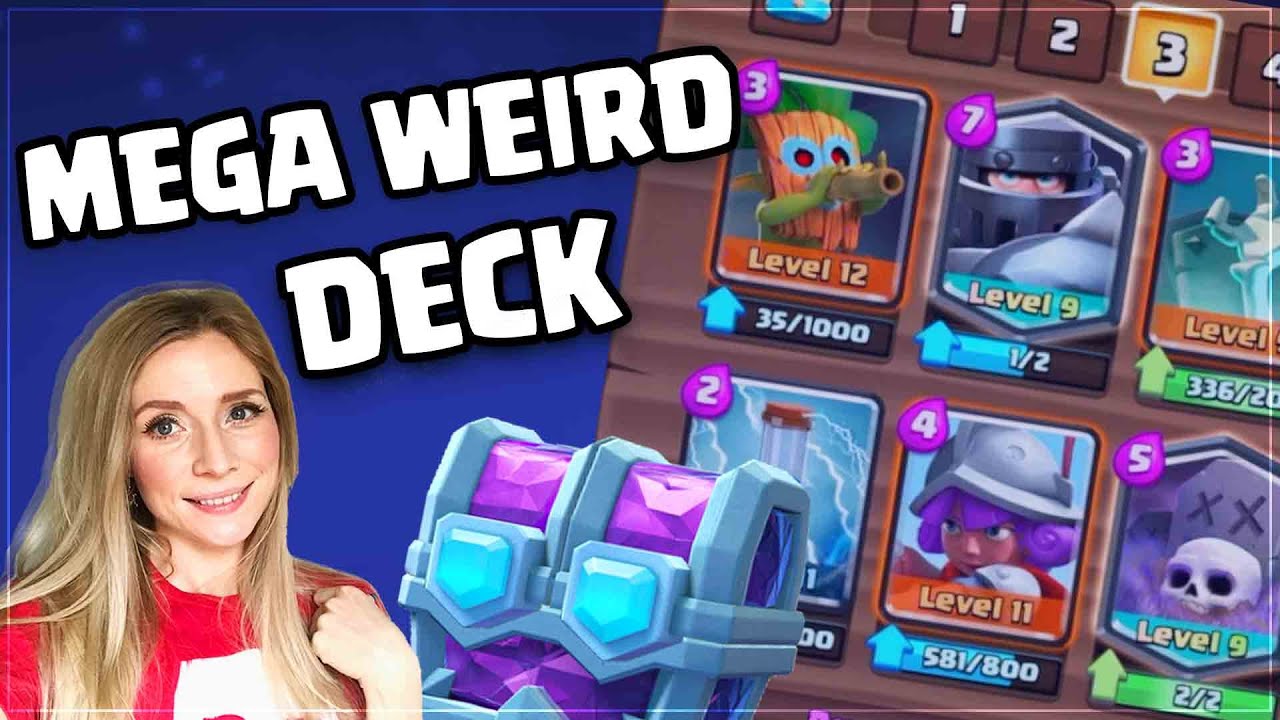 Mega Knight Graveyard Deck// Challenger Chest Opening// Clash Royale
