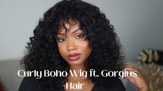 BOHO CURLY WIG || FT. GORGIUS HAIR