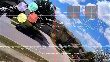 First flight with blackbox overlay