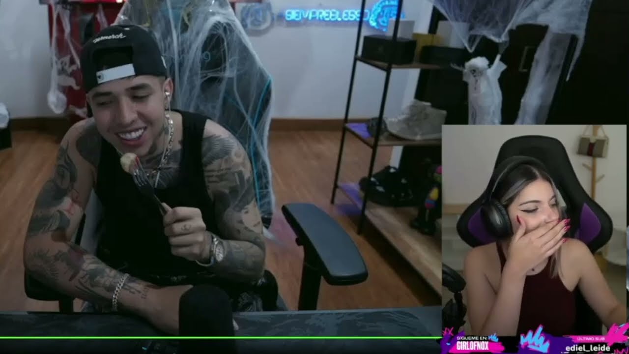 GIRLOFNOX se K4W4 de RISA reaccionando a CLIPS de WESTCOL 🤣