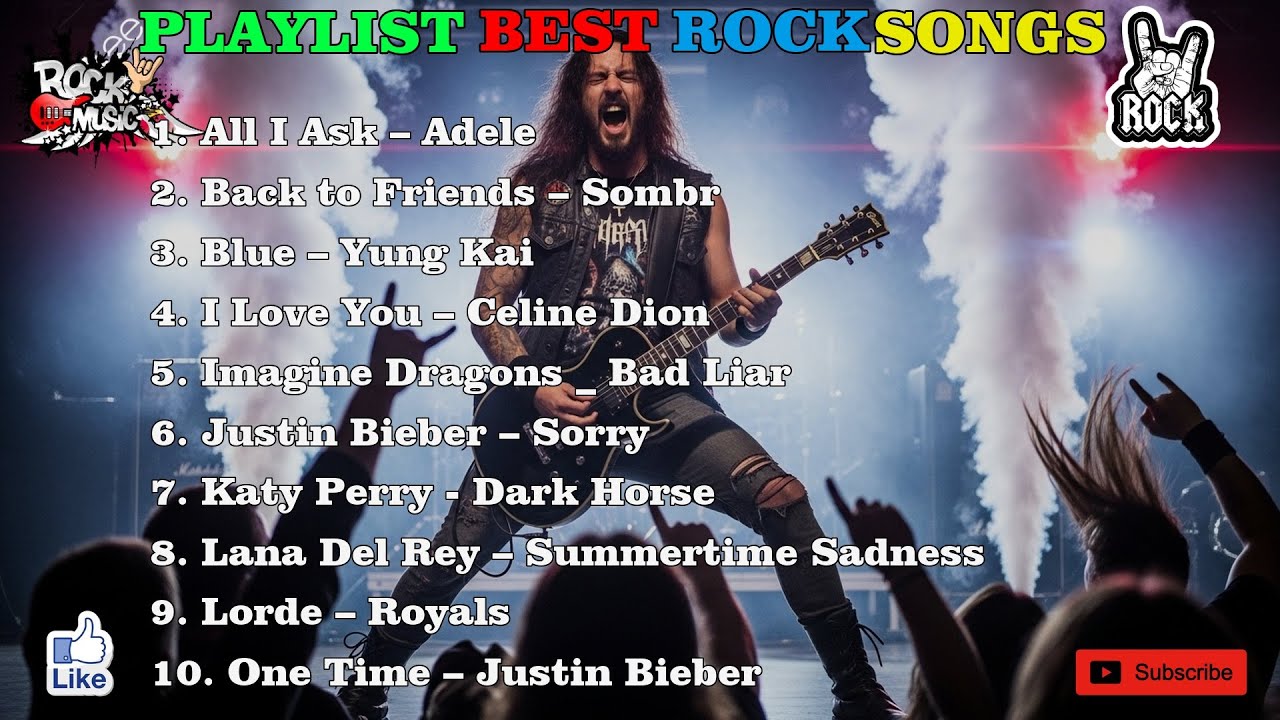 International Rock Mix for Rock Lovers Around the World - YouTube