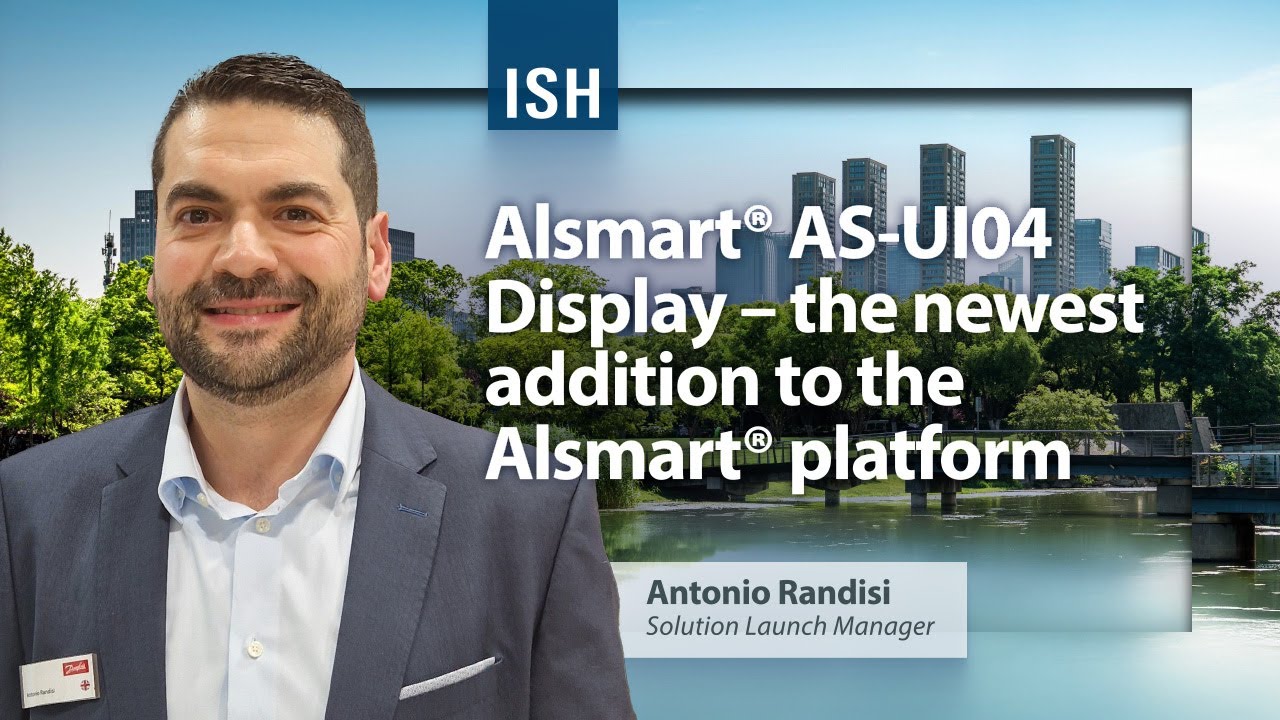 Danfoss Alsmart® innovations at ISH 2025 | New display, more control