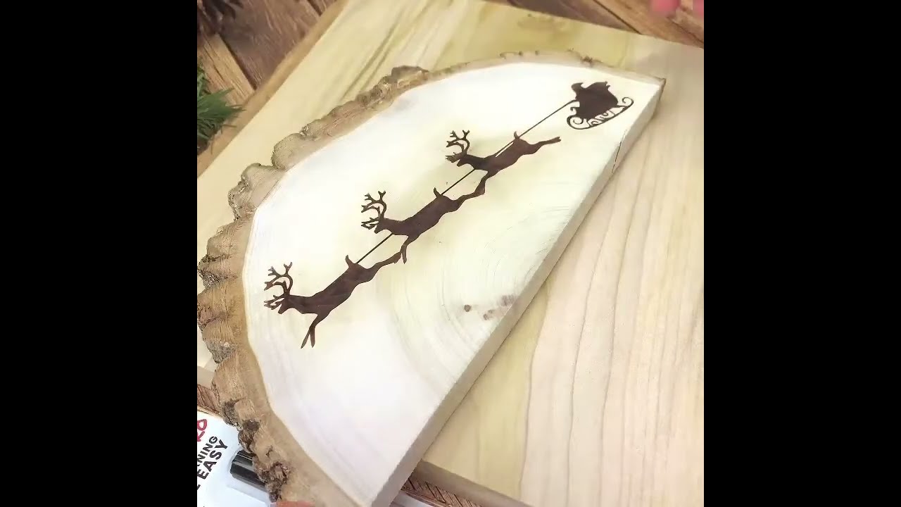Easy wood burning projects  step by step DIY pyrography blog Tagged  christmas woodburning patterns - Scorch Marker