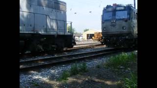 Amtrak Aem-7 Delivered To Rr Museum Of Pa