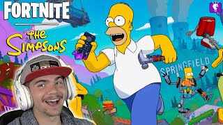 simpsons fortnight gameplay hobbyfamilytv