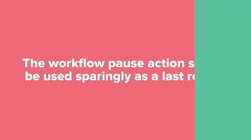 Automate with Workflows / Lesson 3: Workflow Management