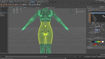 transfer weights in Maya - Second Life Legacy body kit