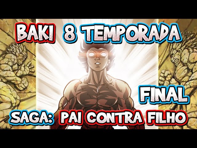 Baki tenta superar seu pai, a criatura mais forte no planeta! Nova temporada  de Baki - O Campeão é anunciada - Crunchyroll Notícias