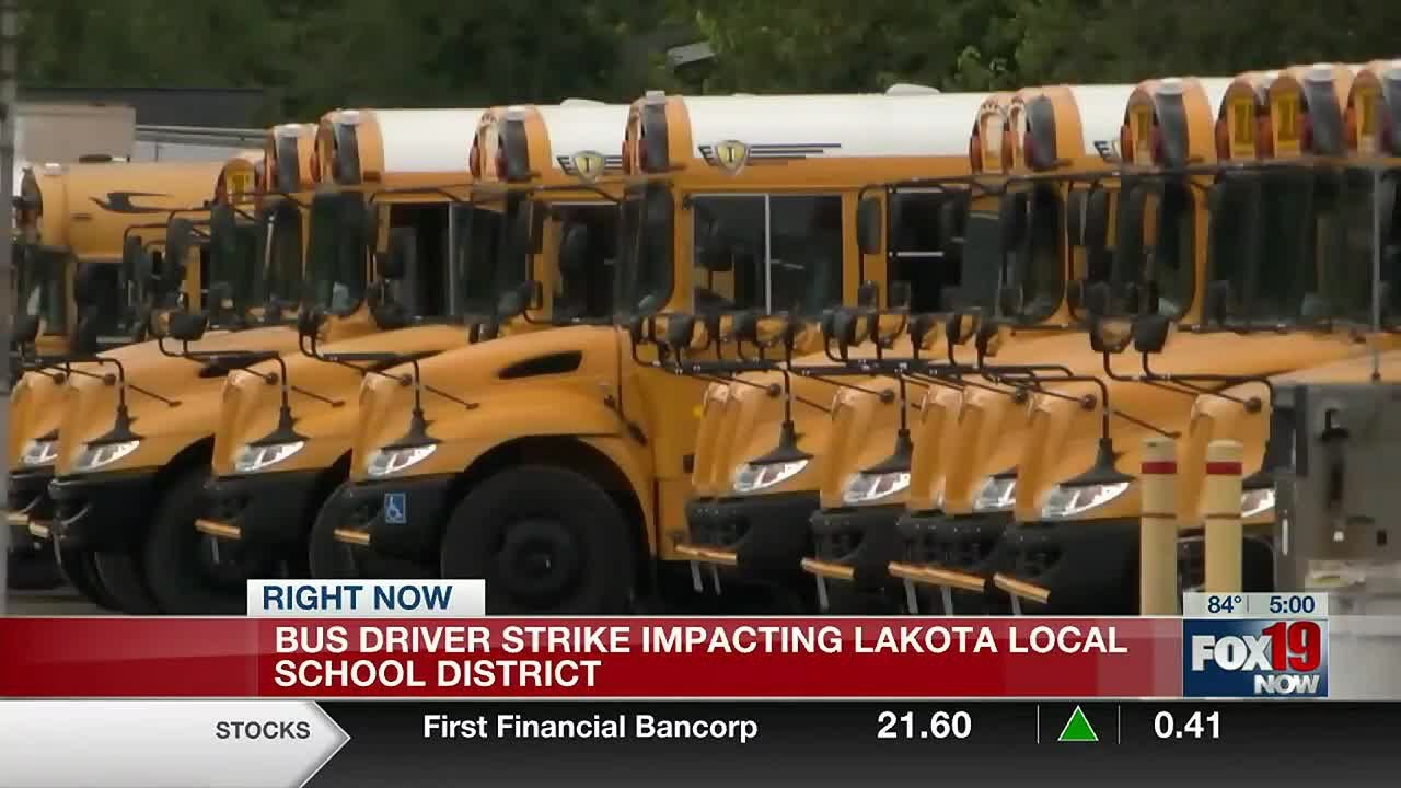 Bus driver strike impacting Lakota Local School District YouTube