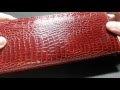 женский длинный красный кожаный кошелек крокодил алиэкспресс 2015 ALIEXPRESS