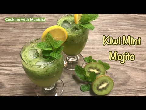 kiwi-mojito-|-virgin-kiwi-mint-mojito-recipe-|-refreshing-summer-drink-|-cooking-with-manisha
