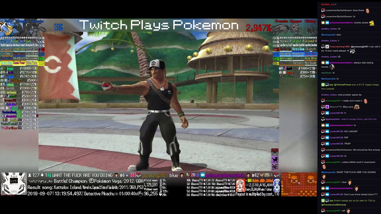 Twitch Plays Pokémon Battle Revolution - Matches 